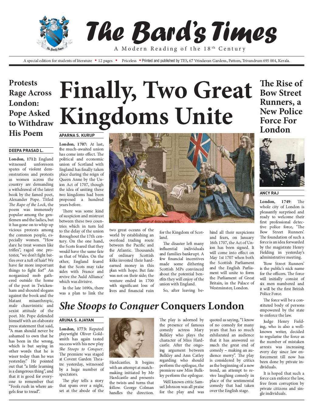 Bard's Times - Pack of 2